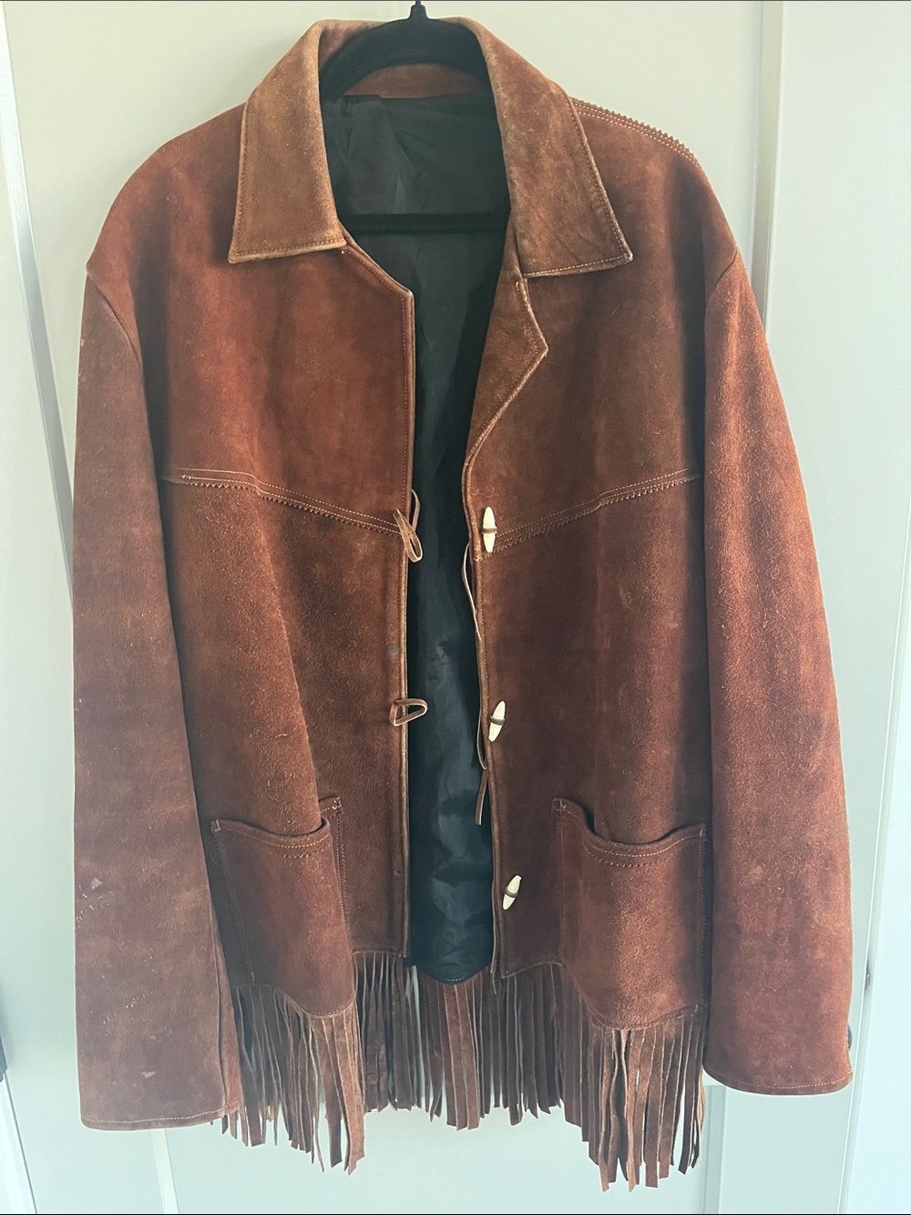 vintage suede jacket